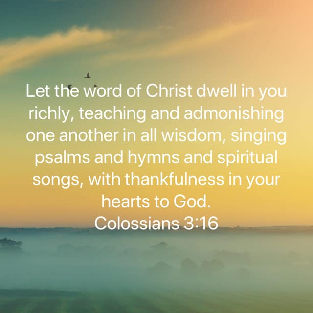 Sing to the Lord!